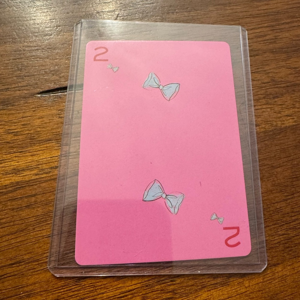 Marc Jacobs Playing Card - 2 of Bows